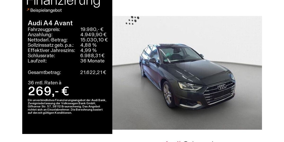 Audi A4 104.614 km 19.980 &euro; Haßfurt 97437