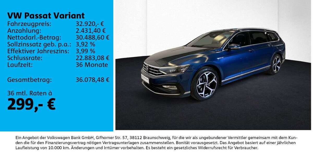 VW Passat 26.438 km 32.921 &euro; Leipzig 04178