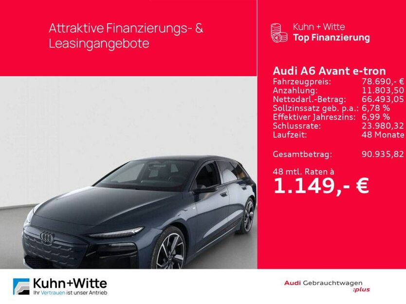 Audi A6 e-tron 7.782 km 78.690 € Seevetal 21217