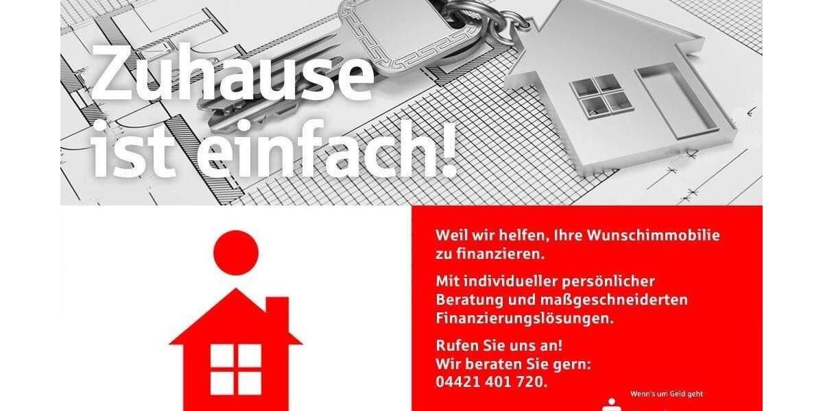 Etagenwohnung Wilhelmshaven Innenstadt - 3 Zimmer, 67 m&sup2;, 89.000&euro; | Angebot:25845668