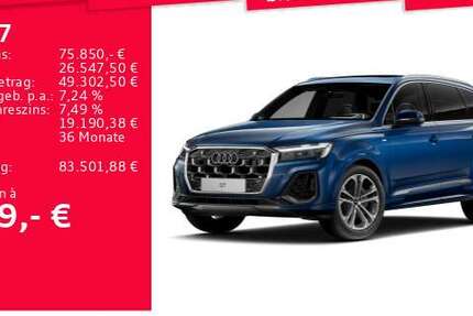 Audi Q7 15.624 km 75.850 &euro; Frankfurt am Main 60314