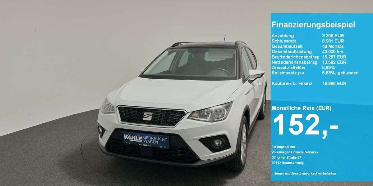 Seat Arona 72.550 km 16.990 &euro; Stadthagen 31655