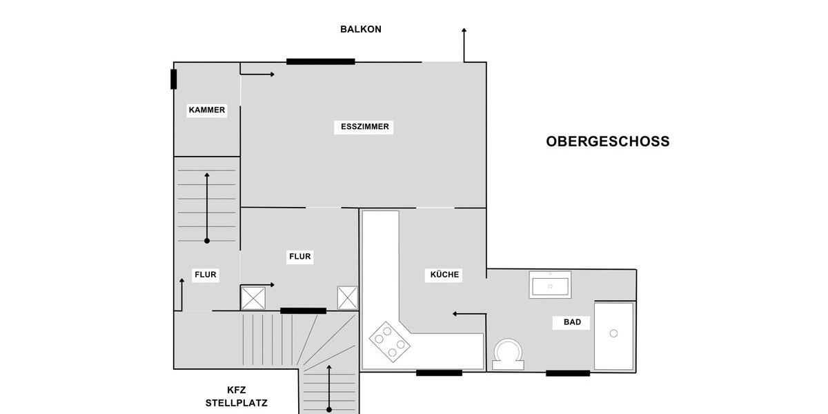 Etagenwohnung Herdecke - 2.5 Zimmer, 85 m&sup2;, 279.000&euro; | Angebot:26286947