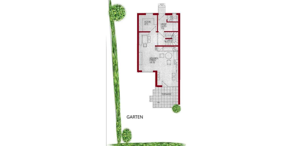 Reihenendhaus Neufahrn bei Freising Neufahrn - 5 Zimmer, 151 m&sup2;, 870.000&euro; | Angebot:24721106