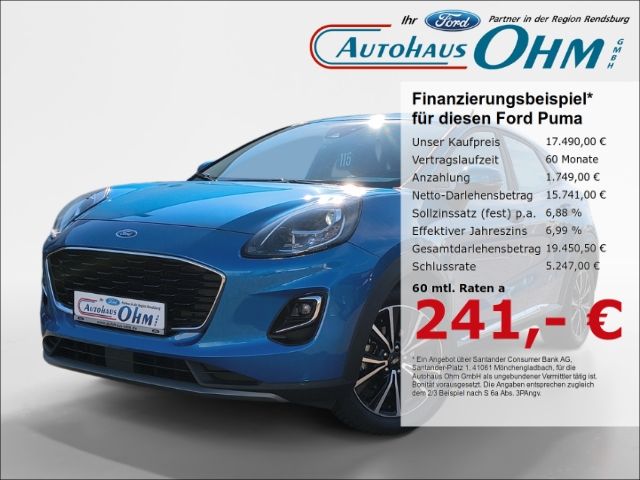 Ford Puma 33.390 km 17.490 € Rendsburg 24768