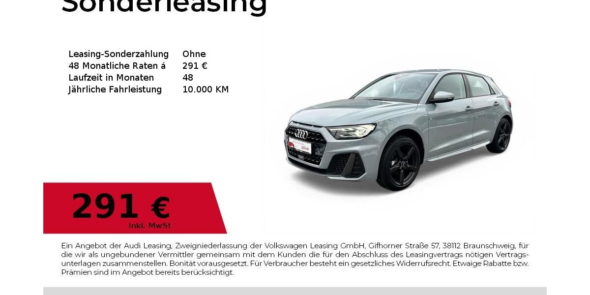 Audi A1 1.015 km 24.980 &euro; Dessau-Roßlau 06844