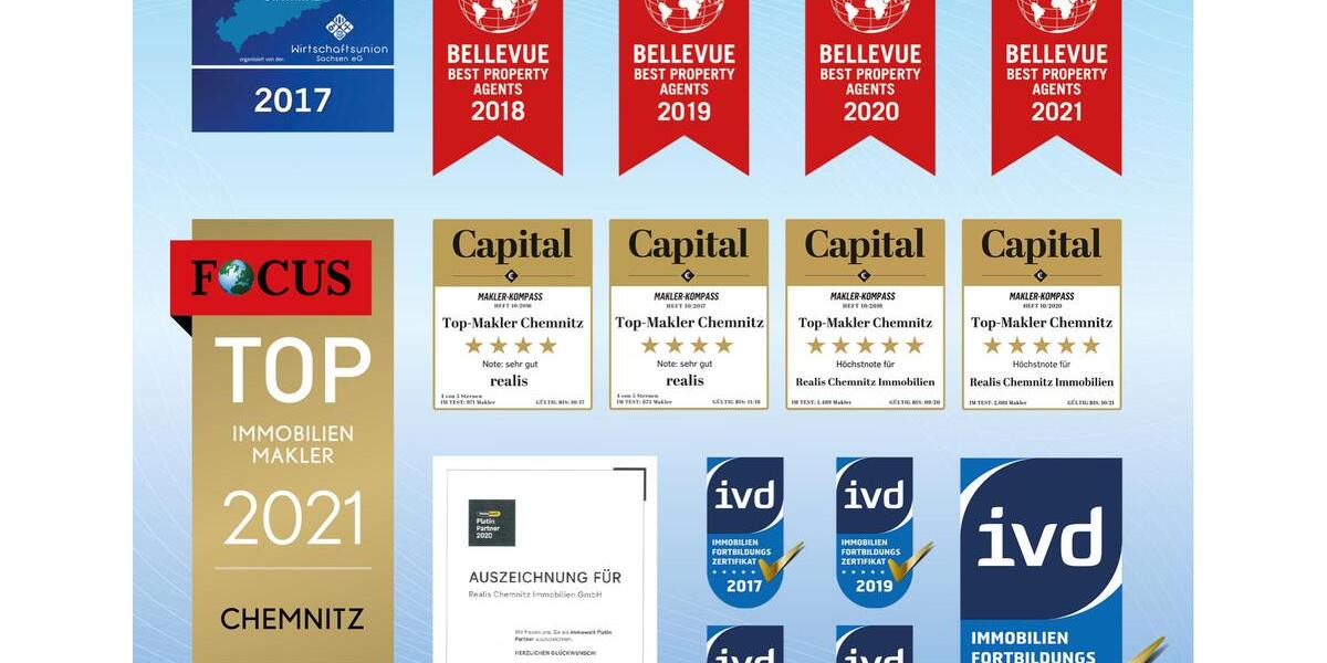 Beschaulisches Reihenhaus mit sonniger Terrasse und neuer Einbauküche zur Miete in Chemnitz-Grüna 4 zimmer