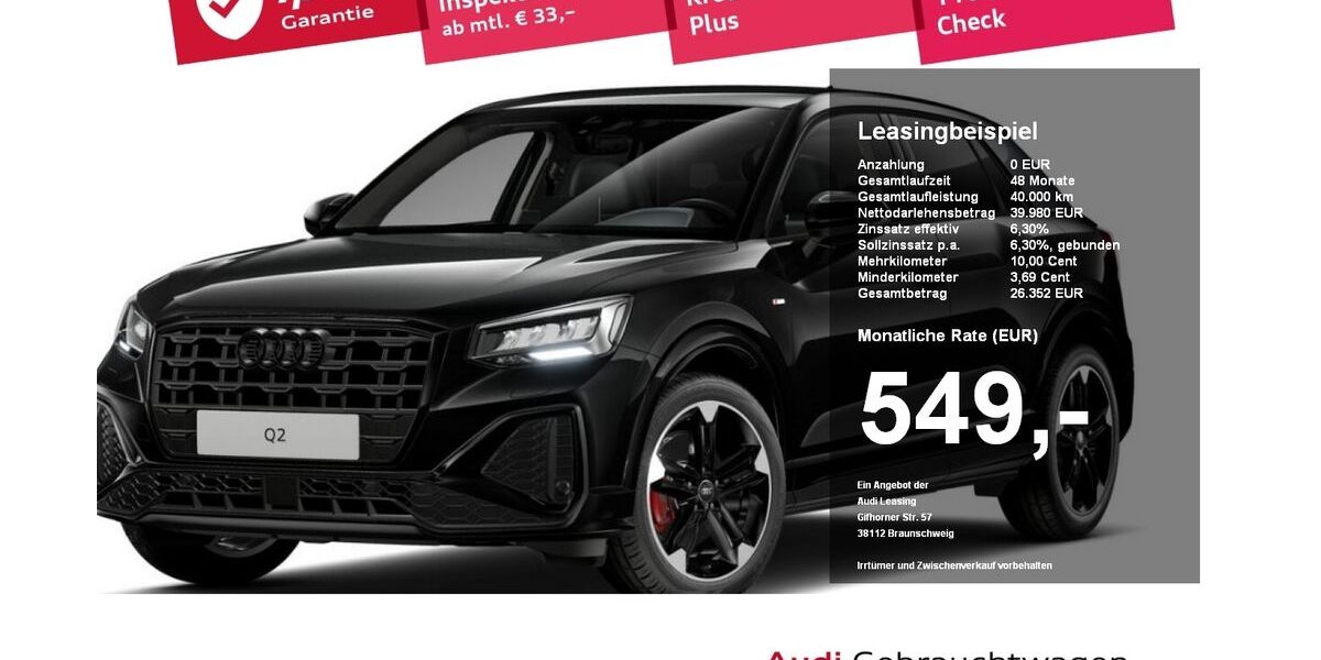 Audi Q2 16.000 km 37.990 &euro; Passau 94036