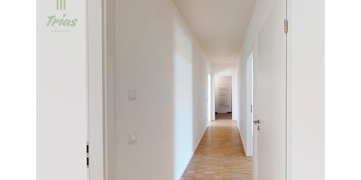 Großzügig geschnittene 4-Zimmer-Wohnung mit zwei Bädern und Terrasse! 4 zimmer