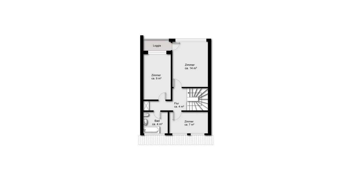 Reihenmittelhaus Norderstedt / Harksheide Harksheide - 6 Zimmer, 110 m&sup2;, 395.000&euro; | Angebot:25361084