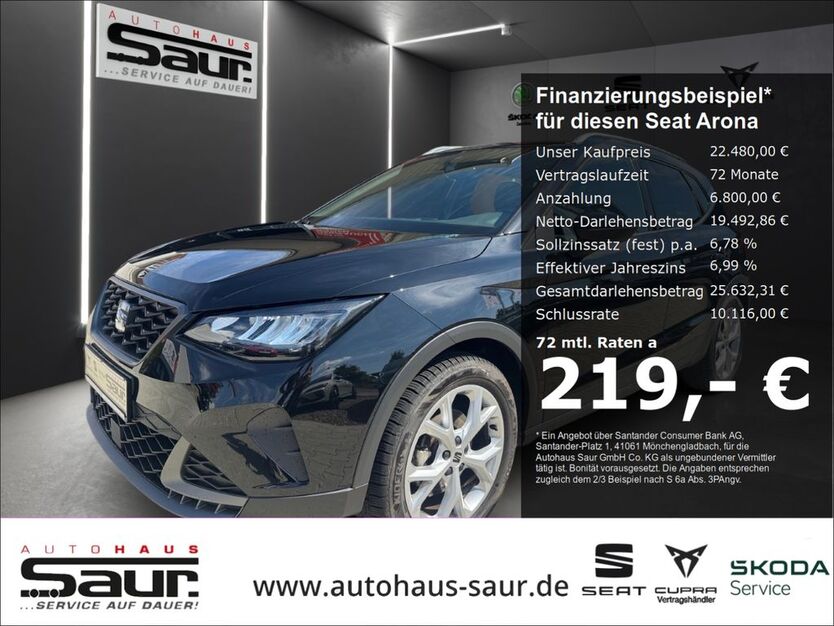 Seat Arona 17.940 km 22.480 € Ulm 89077