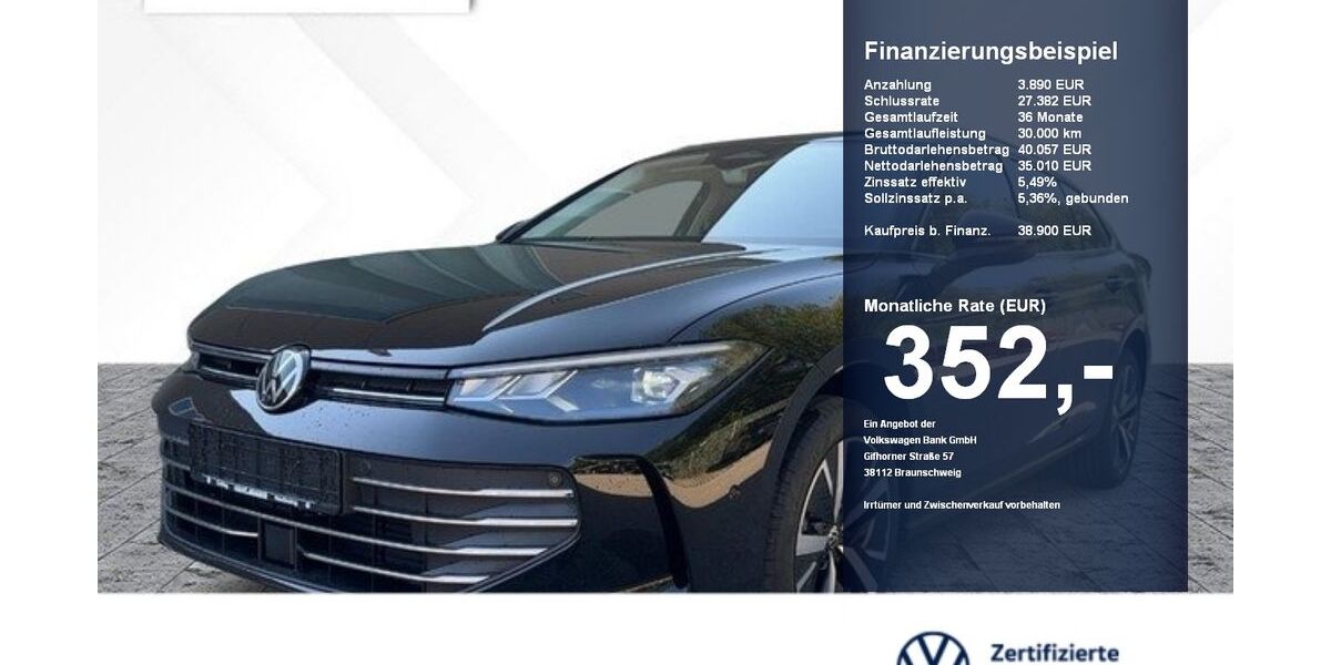 VW Passat 11.472 km 37.999 &euro; Erding 85435