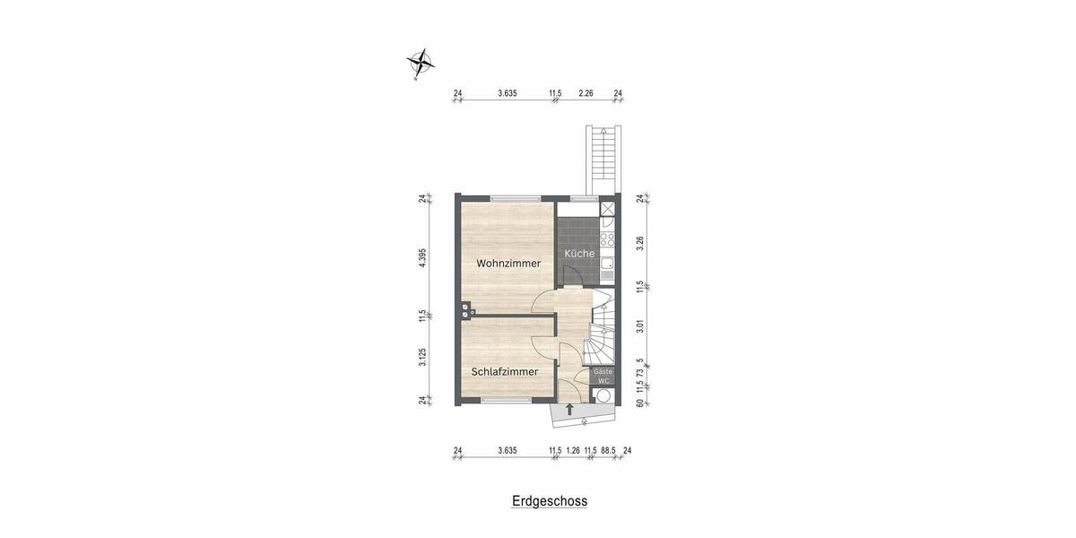Reihenendhaus Sylt Westerland - 4 Zimmer, 120 m&sup2;, 685.000&euro; | Angebot:26119036