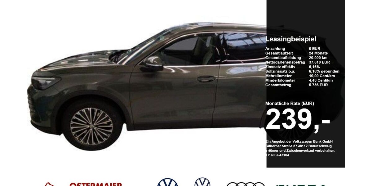 VW Tiguan 14.650 km 37.610 &euro; Eggenfelden 84307