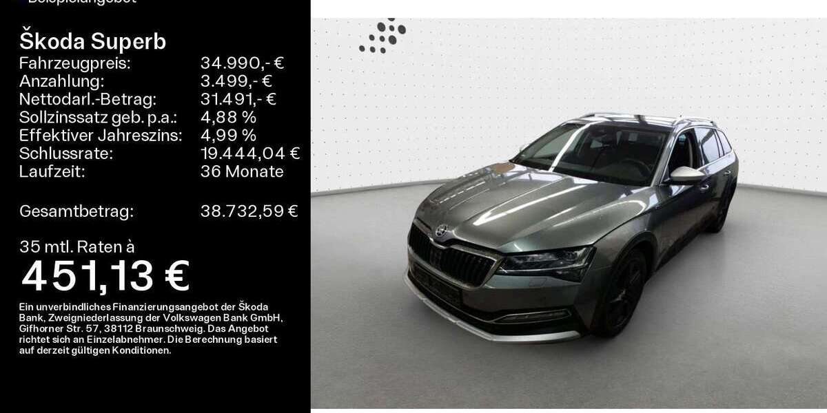 Skoda Superb 55.144 km 34.990 &euro; Lichtenfels 96215