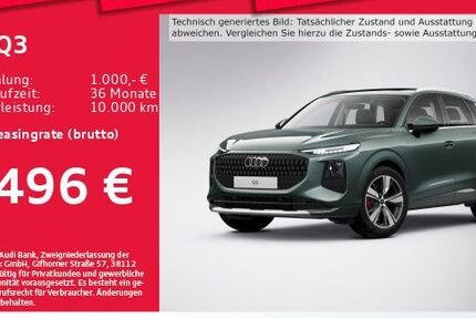 Audi Q3 1.568 km 48.485 &euro; München 80636