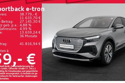 Audi Q4 e-tron 16.434 km 38.779 &euro; München 80935