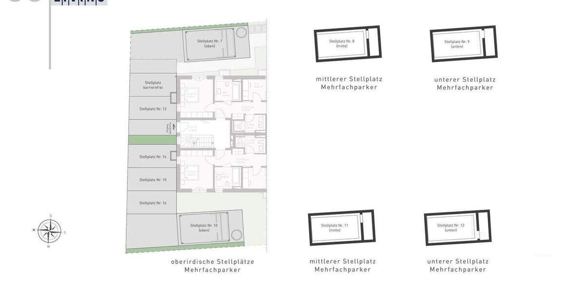 Etagenwohnung Vaterstetten Parsdorf - 3 Zimmer, 87 m&sup2;, 799.000&euro; | Angebot:25727006