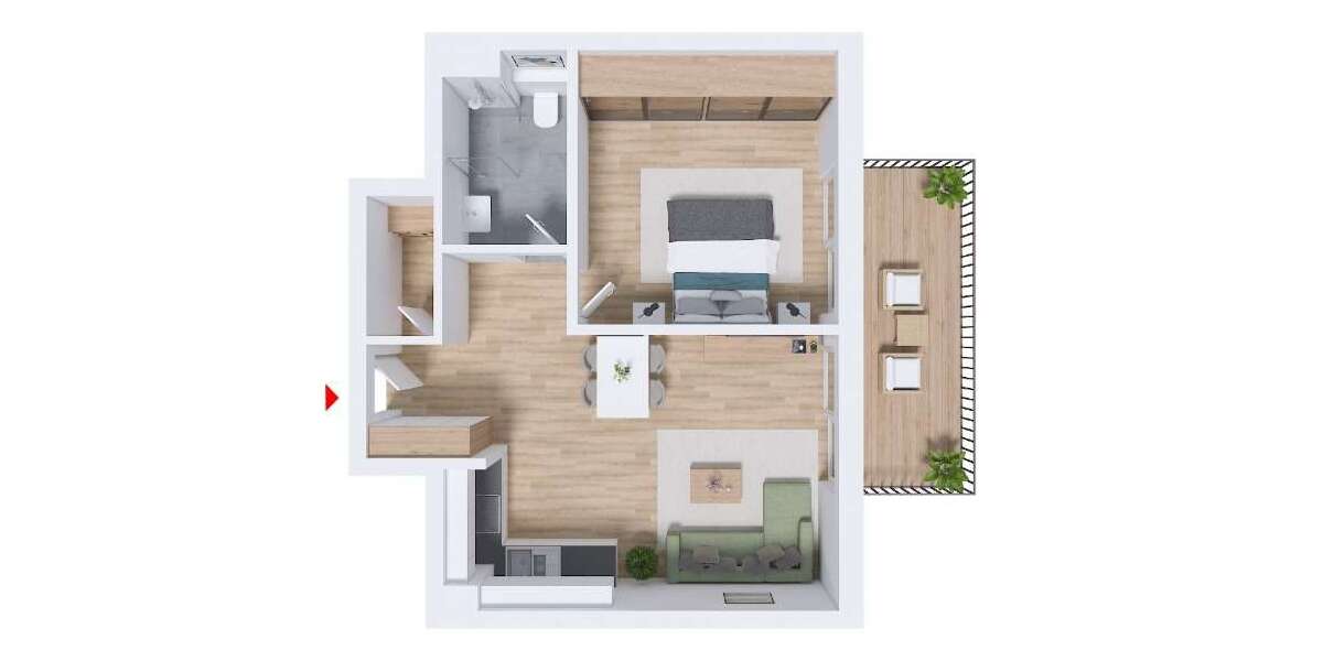 Wohnung zum Kaufen in Schwäbisch Gmünd 259.300 € 50.81 m² 2.5 zimmer