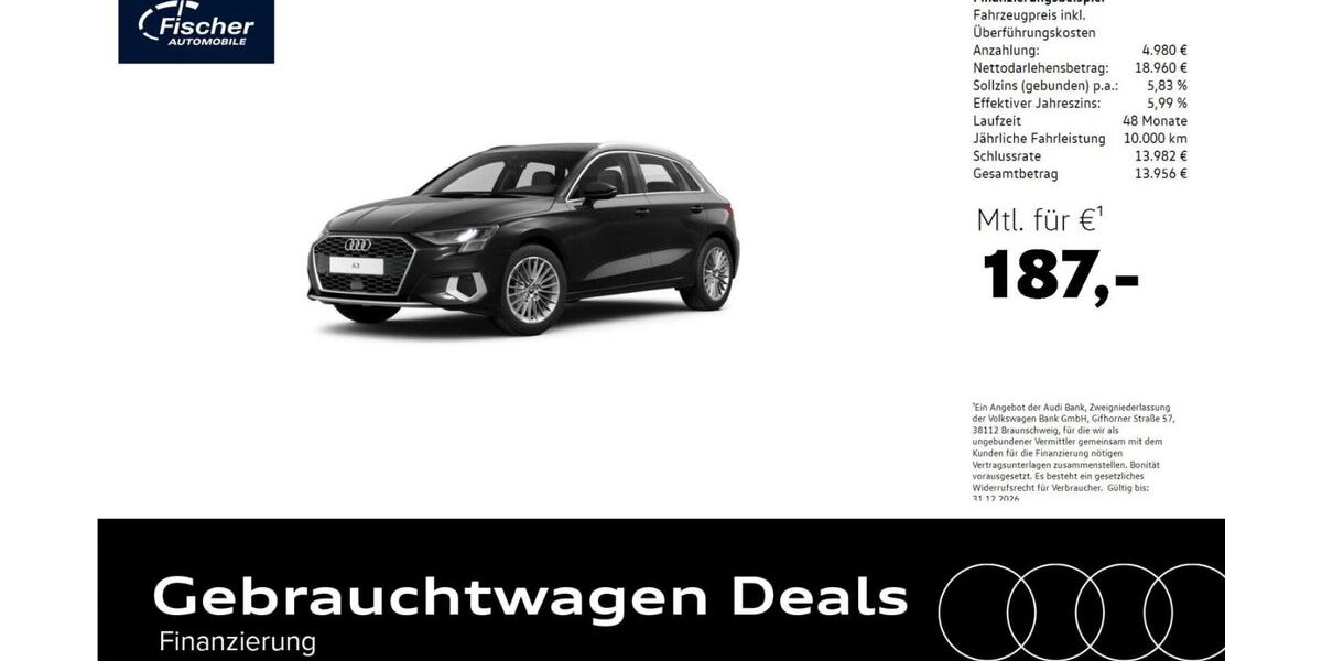Audi A3 36.879 km 24.940 &euro; Neumarkt 92318