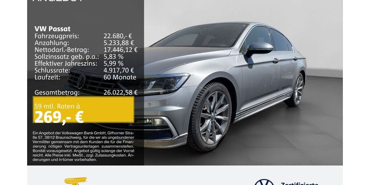 VW Passat 97.083 km 22.350 &euro; Duisburg 47059