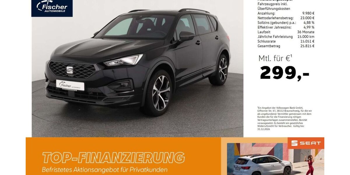 Seat Tarraco 60.927 km 32.980 &euro; Neumarkt 92318