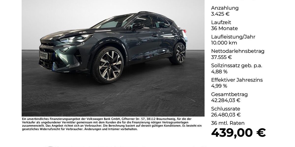 Cupra Formentor 3.000 km 40.980 &euro; Vechta 49377