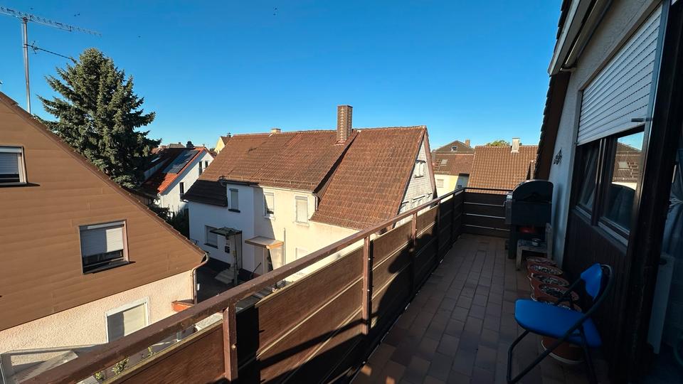 Dachgeschoßwohnung Heilbronn Böckingen - 4 Zimmer, 74 m&sup2;, 275.000&euro; | Angebot:25368878