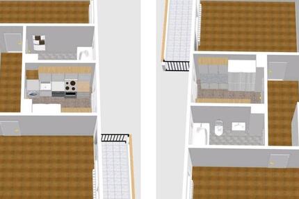 Von Privat! Helle und funktionale 2 ZKBB Wohnung zimmer