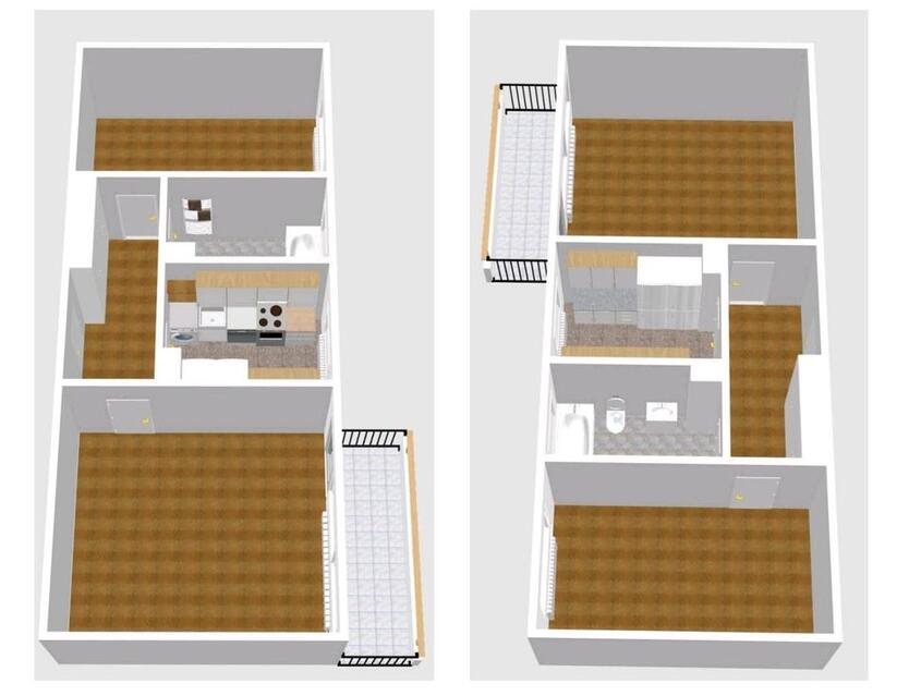 Von Privat! Helle und funktionale 2 ZKBB Wohnung zimmer