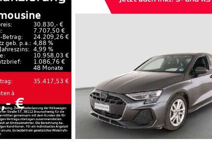 Audi A3 20.000 km 30.830 &euro; Kehl 77694