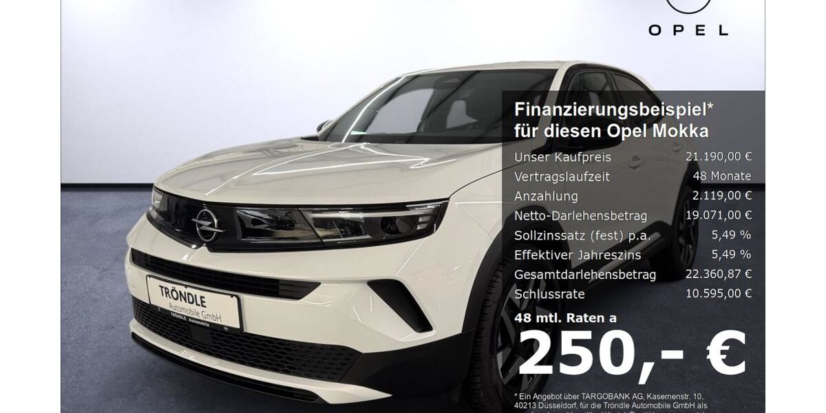 Opel Mokka 6.000 km 21.190 &euro; Lörrach 79541