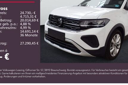 VW T-Cross 22.700 km 24.730 &euro; Weinsberg 74189