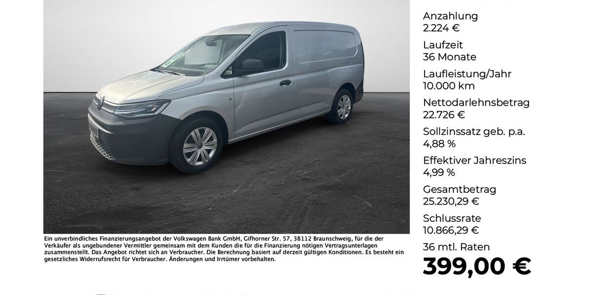 VW Caddy Maxi 56.100 km 24.750 &euro; Vechta 49377