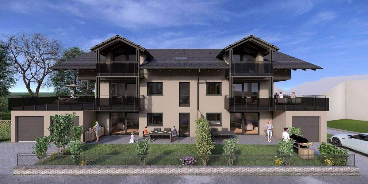 Terrassenwohnung Raubling Pfraundorf - 3 Zimmer, 90 m&sup2;, 589.000&euro; | Angebot:25781545
