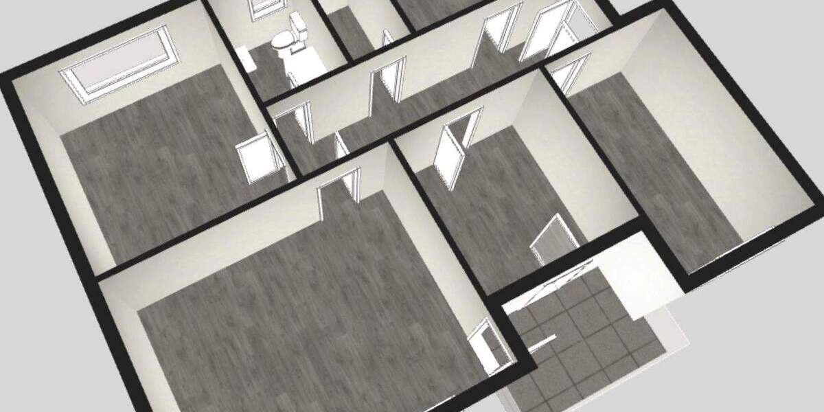 Moderne 4-Zimmer-Wohnung (Leerstand) mit Balkon und Garage in Weye - WE04 4 zimmer