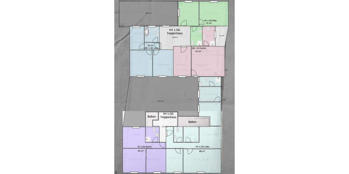 Mehrfamilienhaus, Wohnhaus Ludwigshafen Oggersheim - 2 Zimmer, 484 m&sup2;, 1.450.000&euro; | Angebot:25720792