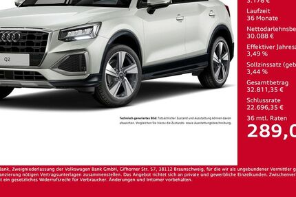 Audi Q2 6.750 km 33.266 &euro; Dortmund 44143