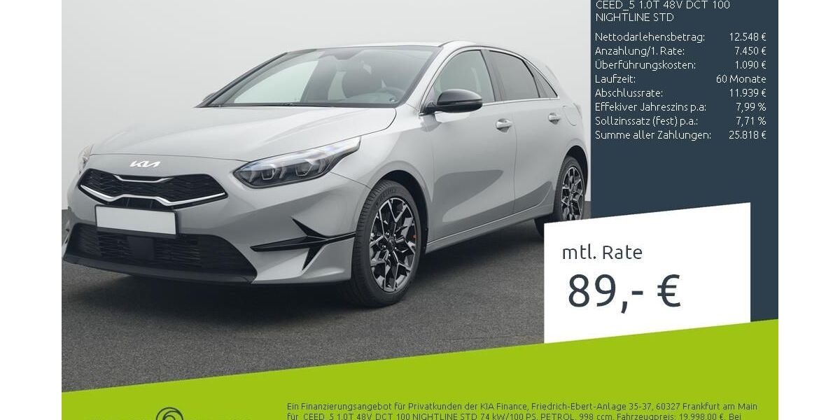 Kia ceed / Ceed 17.900 km 19.680 &euro; Borken 46325