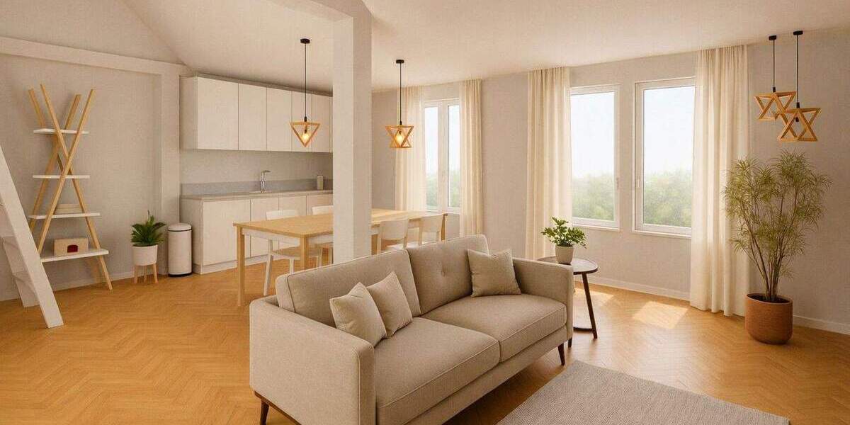 Exklusive 2,5-Zimmerwohnung mit Blick über Dortmund (DG-Ausbau, Neubau-Standard mit AfA) 2 zimmer