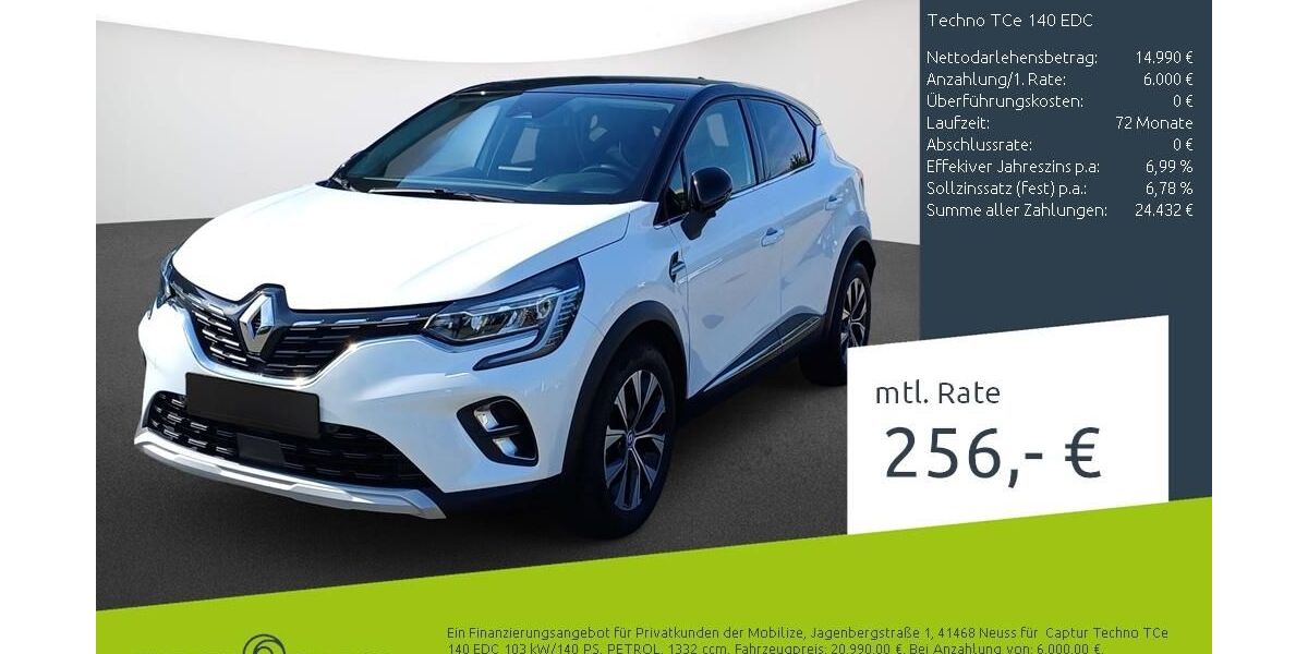 Renault Captur 24.097 km 20.990 &euro; Stuhr 28816