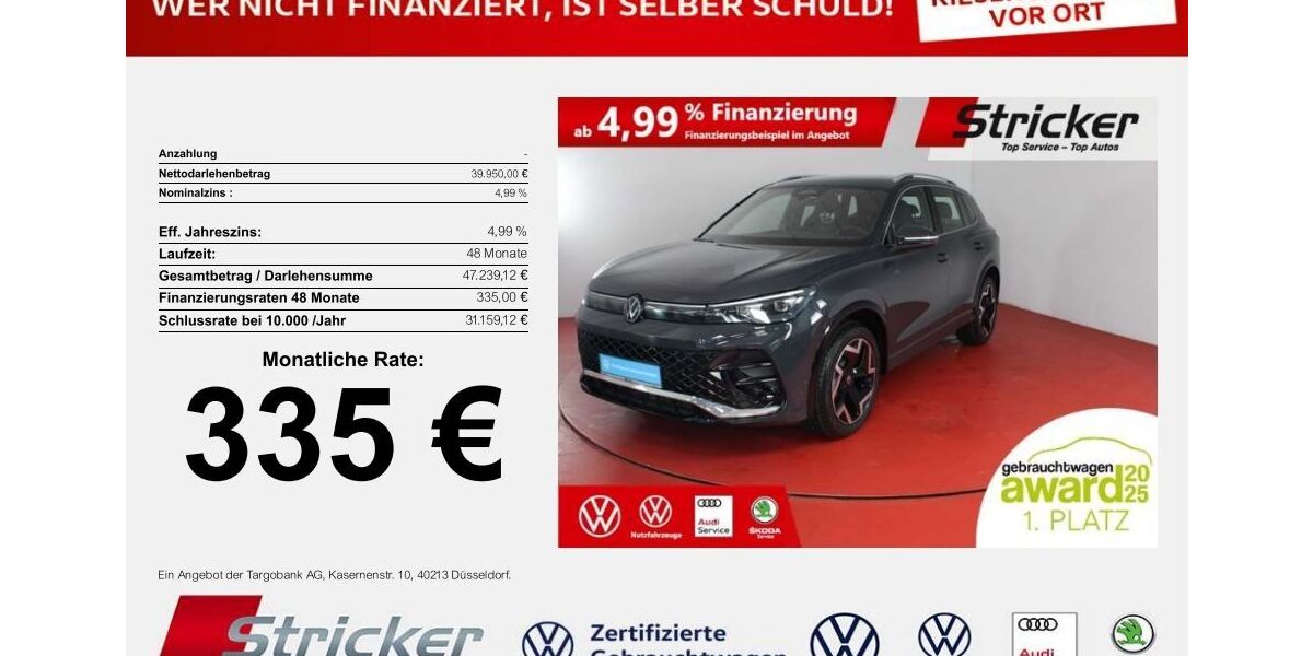VW Tiguan 6.895 km 39.949 &euro; Horn-Bad Meinberg 32805