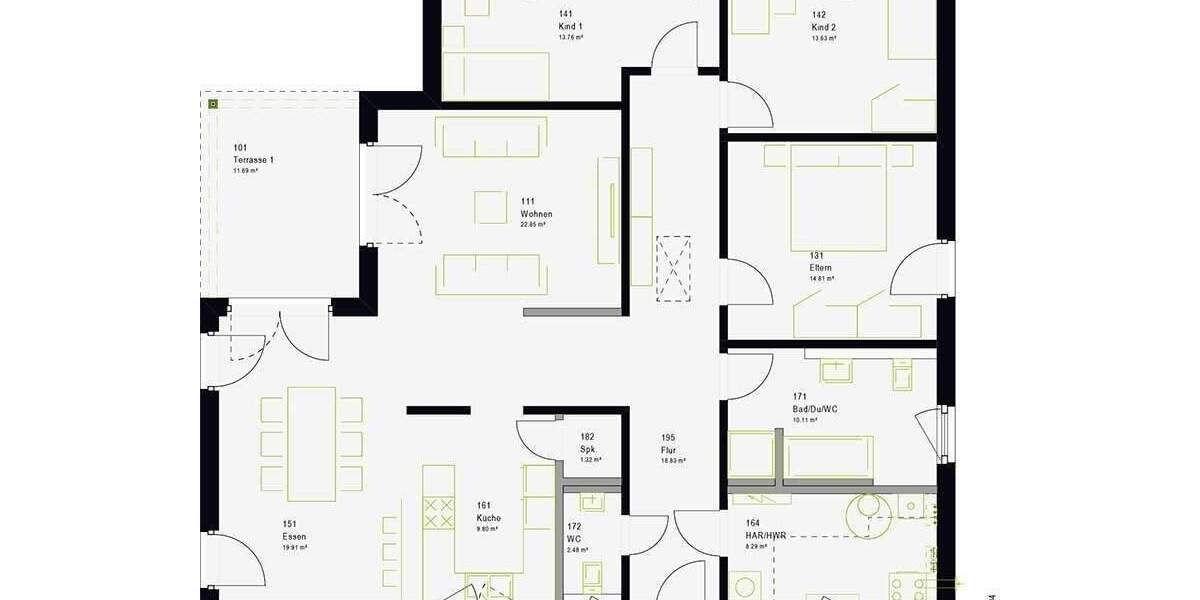 Bungalow Groß Stieten - 5 Zimmer, 147 m&sup2;, 399.000&euro; | Angebot:25862574