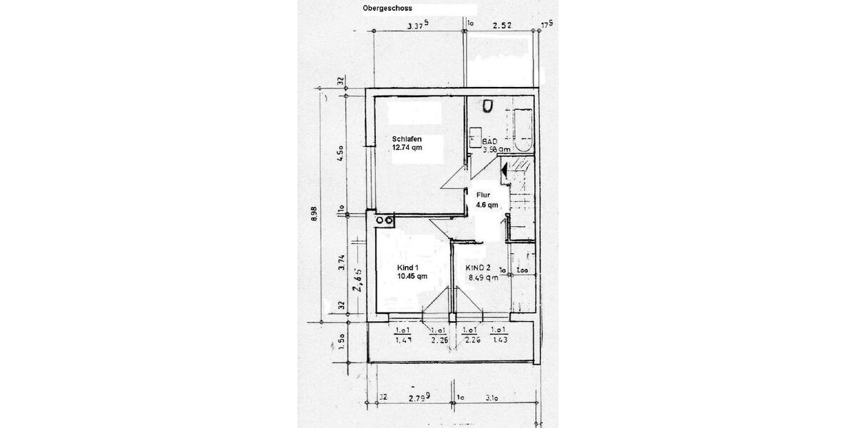 Doppelhaushälfte Hamburg Wandsbek - 3.5 Zimmer, 94 m&sup2;, 485.000&euro; | Angebot:27309276