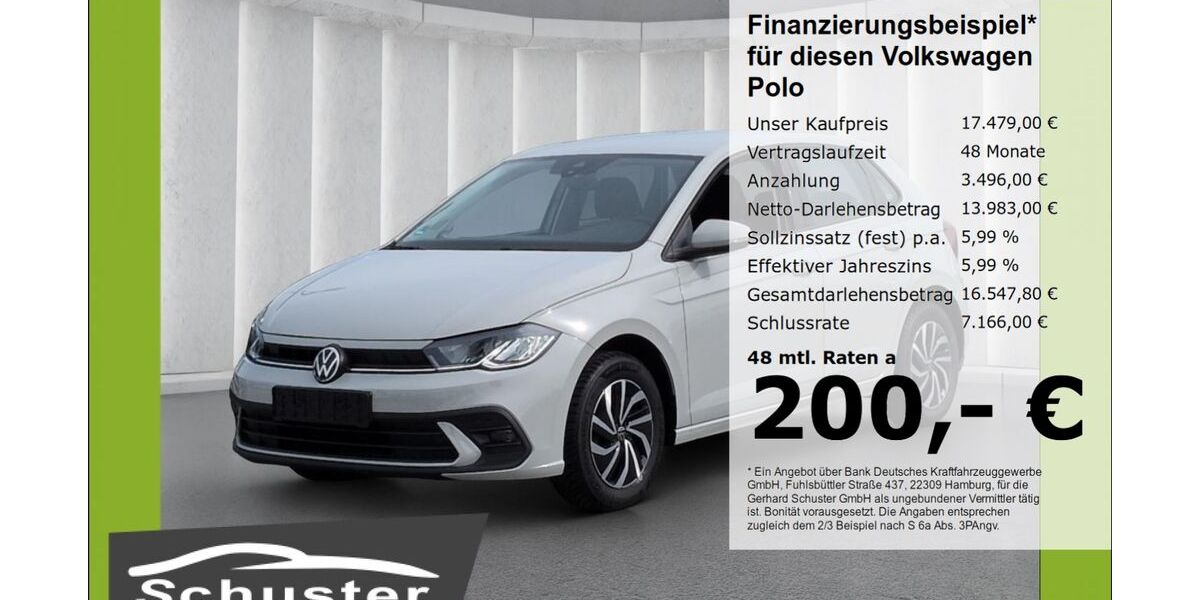 VW Polo 59.877 km 17.479 &euro; Ruhstorf 94099