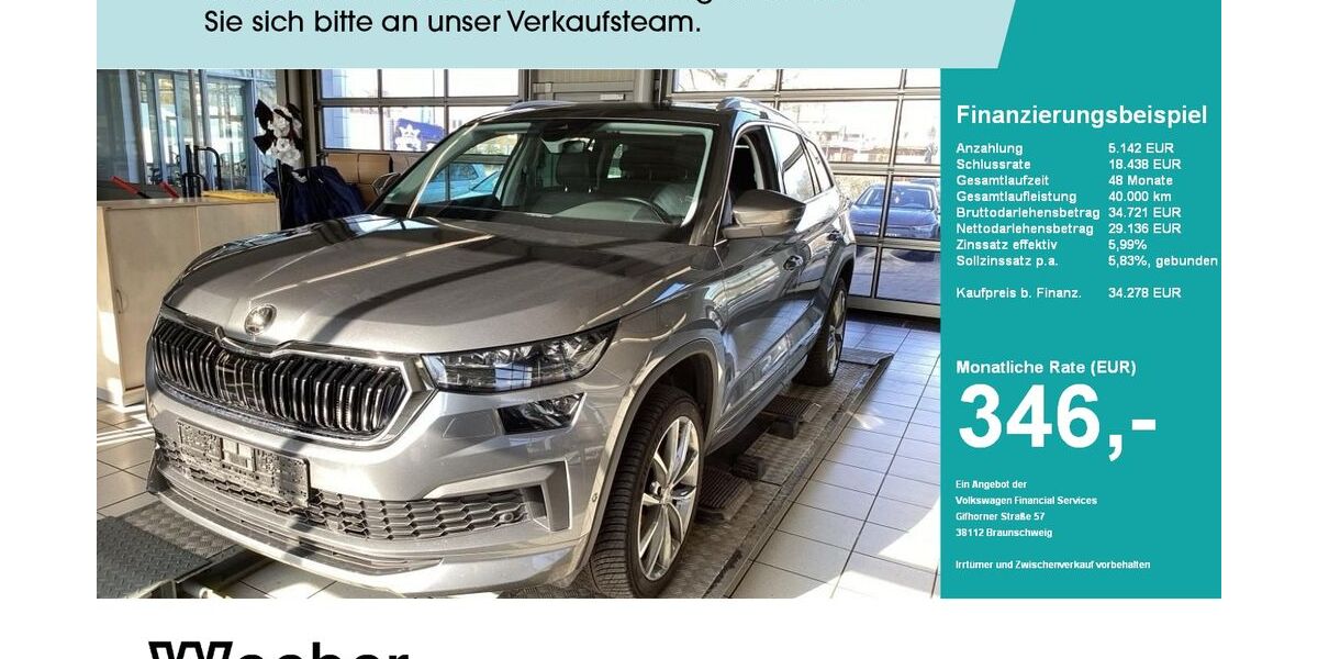 Skoda Kodiaq 76.658 km 34.128 &euro; Leonberg 71229