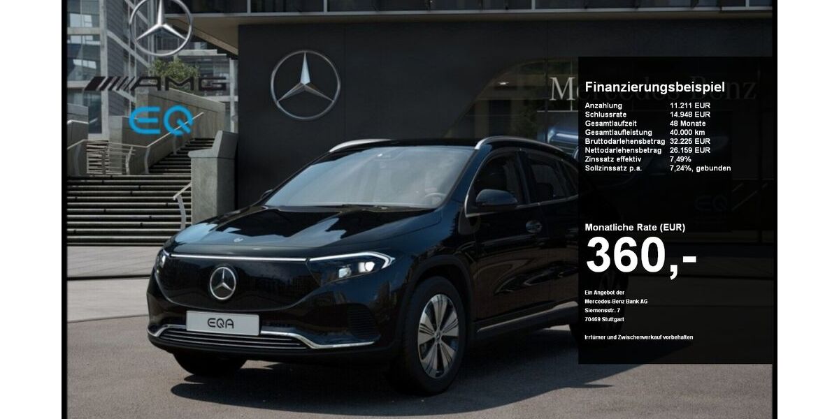 Mercedes-Benz EQA 12.009 km 37.370 &euro; Lünen 44532