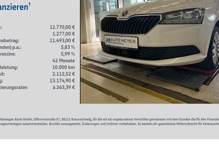 Skoda Fabia 98.465 km 12.770 &euro; Ochsenfurt 97199