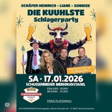 Die kuuhlste Schlagerparty 17.01.2026 SCHUSSENRIEDER Bierkrugstadel
