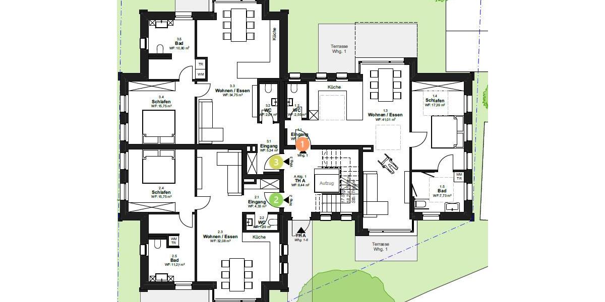 Wohnquartier an der Dinkel - Exklusive Neubauwohnungen zur Miete! 3 zimmer